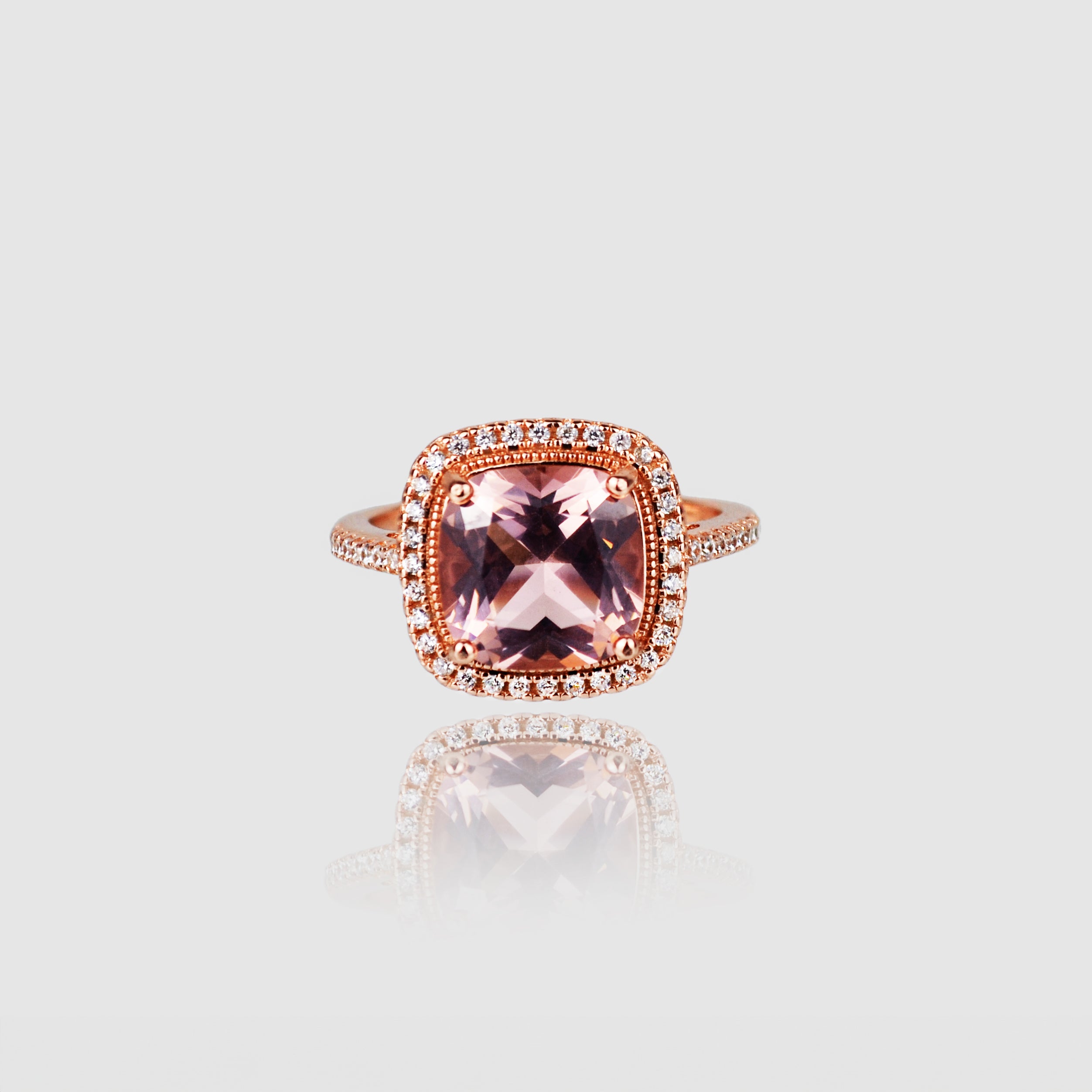 EFFERVESCENT - Pink Beryl Gemstone Ring