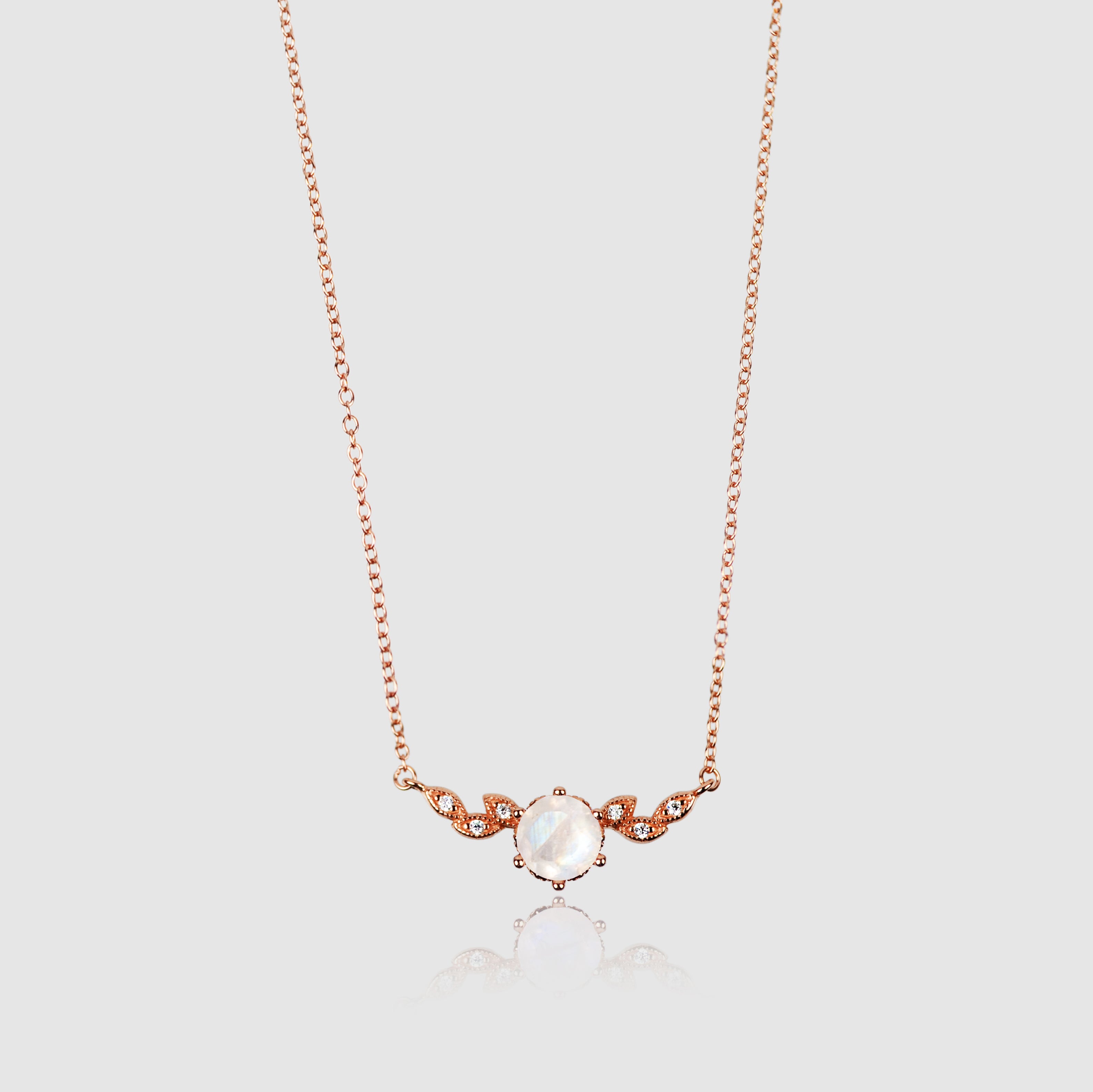 DILIGENT - Moonstone Gemstone Necklace