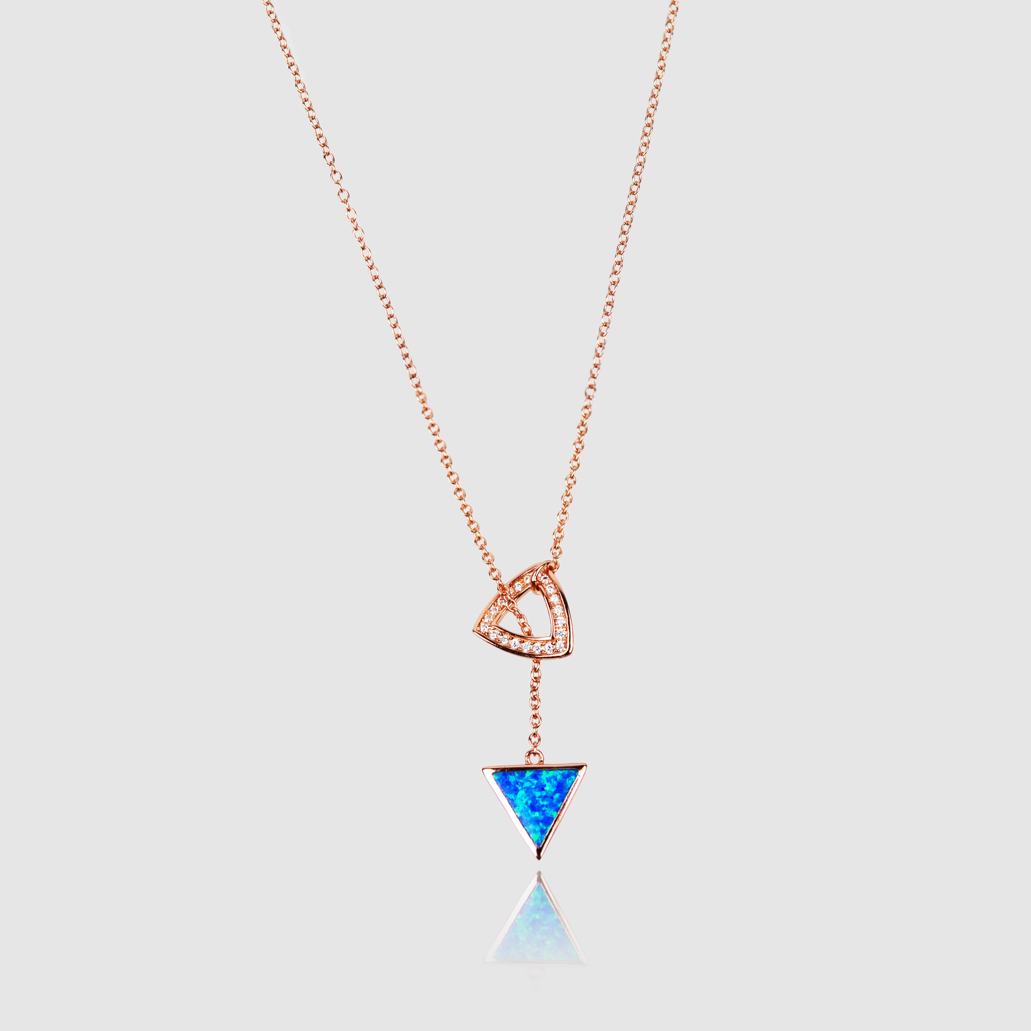ADVENTUROUS Fire Opal Gemstone Necklace