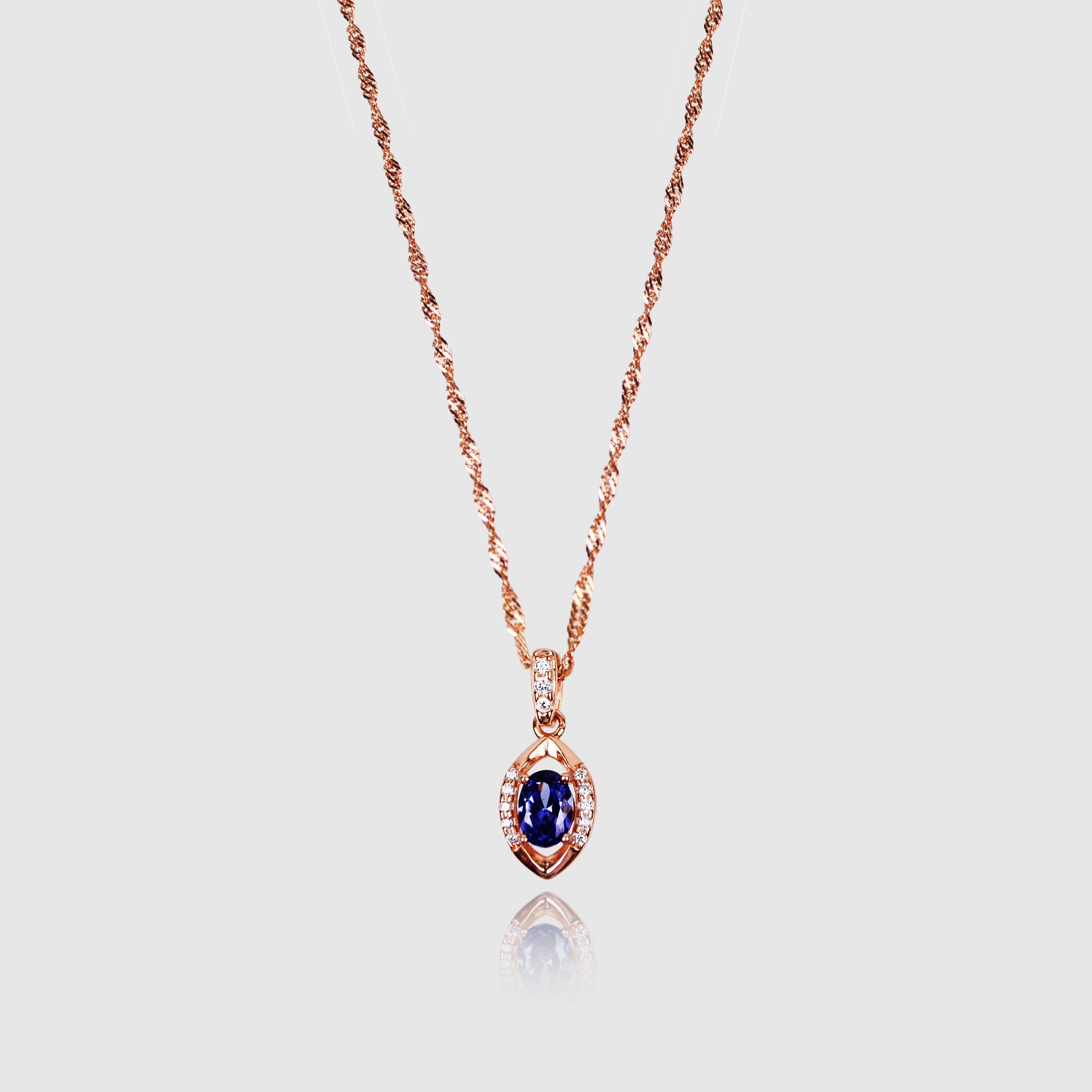 ASTUTE - Tanzanite Gemstone Necklace